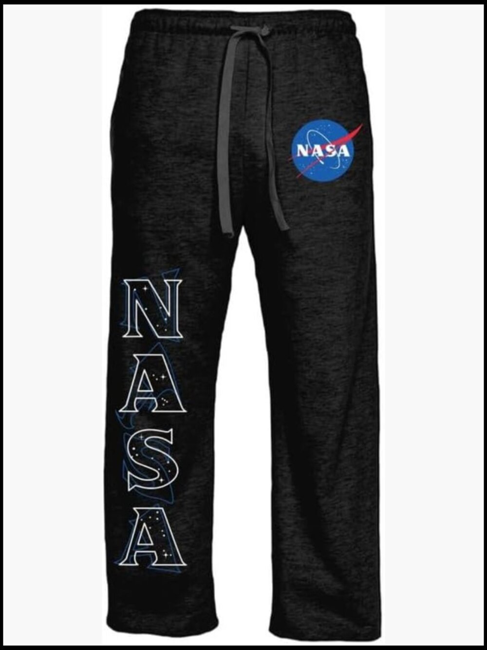 NASA Worm Logo Lightweight Cotton Polyester Lounge Pants